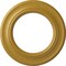Ekena Millwork Holmdel Ceiling Medallion (Canopies up to 12 7/8"), 20 7/8"OD x 12 7/8"ID x 1"P, Iridescent Gold CM20HOIGS - alternate 1